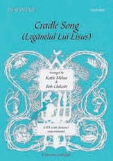 Cradle Song SATB choral sheet music cover